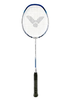Victor Badmintonschläger Wavetec Magan 7 (grifflastig, mittel) weiss - besaitet -